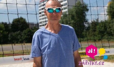 Trénink s mistry beach volejbalu Trénink s mistry beach volejbalu